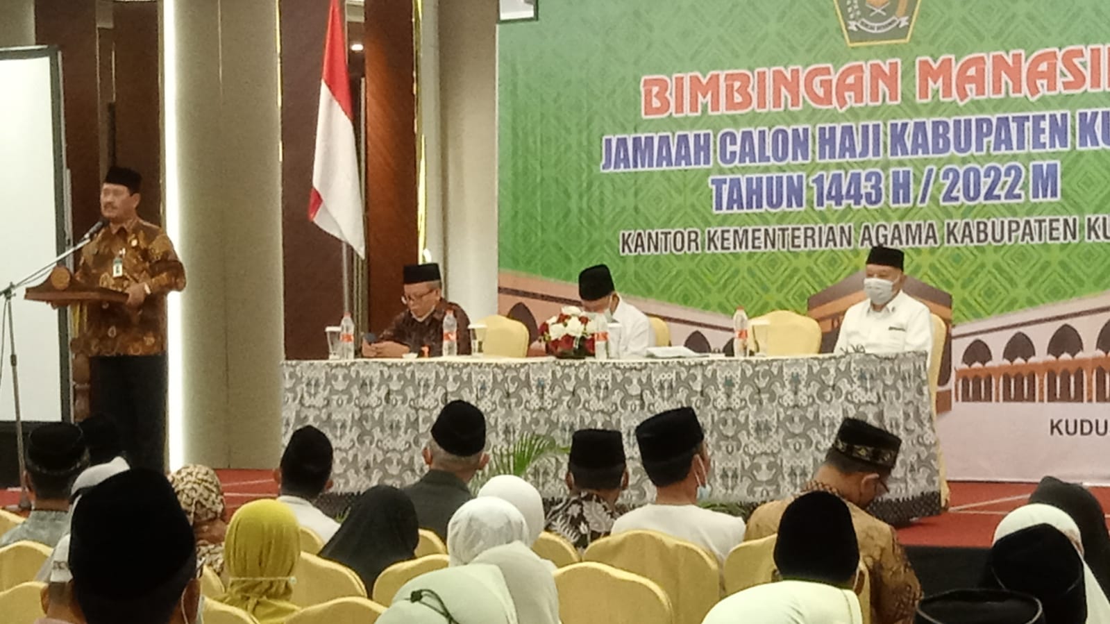 494 Calon Jamaah Haji Ikuti Bimbingan Manasik Haji Tingkat Kabupaten