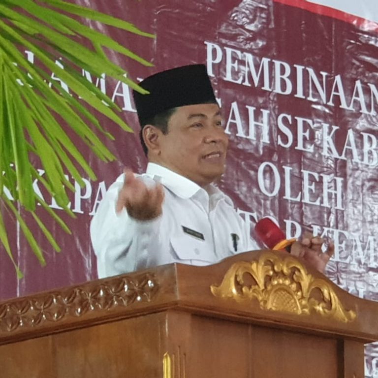 Pembinaan Kepala MI, Kakankemenag Sampaikan 7 Program Prioritas Kemenag