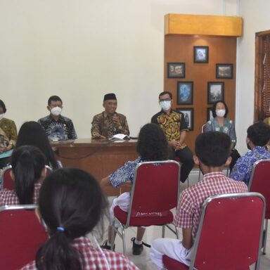 Siswa SD Katolik Mendapatkan Penguatan Nilai Moderasi Beragama