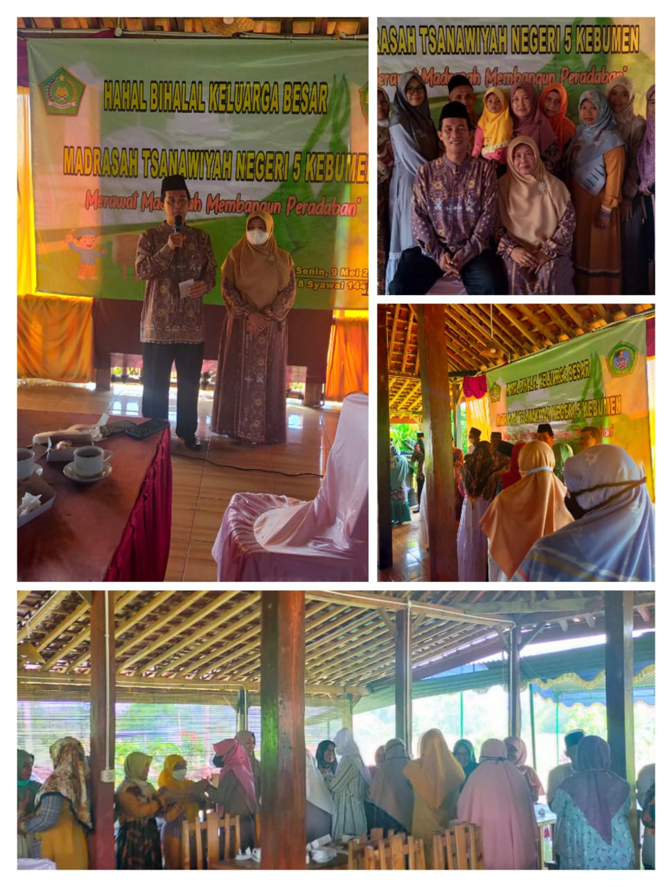 Jelang Pembelajaran Pasca Lebaran, MTsN 5 Kebumen Gathering Di Ambal