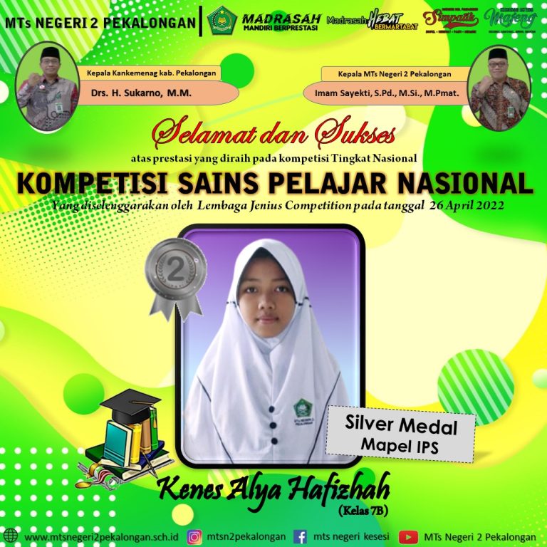 Kenes Kembali Raih Prestasi di Tingkat Nasional.