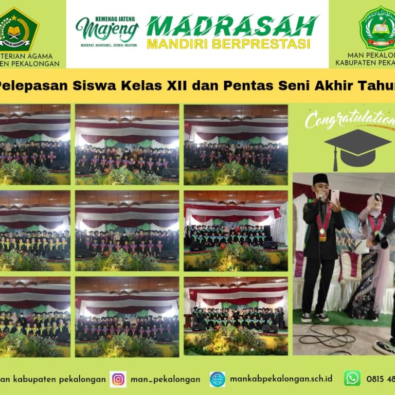 Pelepasan Siswa Kelas XII dan Pentas Seni Akhir Tahun