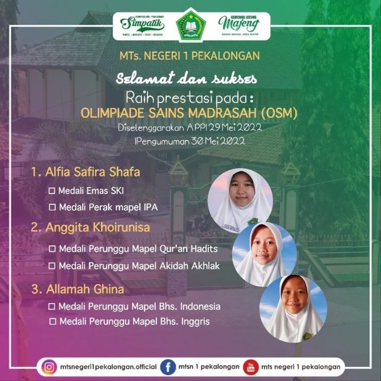Sabet 6 Medali OSM 2022