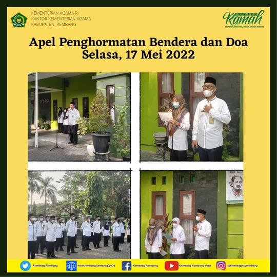 Apel Penghormatan Bendera untuk Pupuk Jiwa Patriotisme