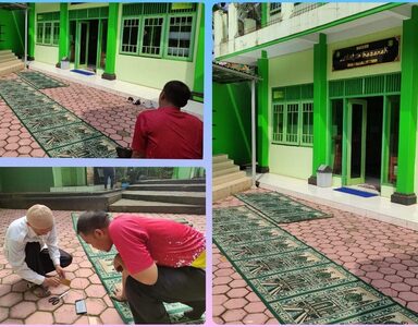 Kalibrasi Pengukuran Arah Kiblat Masjid Uswatun Khasanah MAN 1 Banjarnegara
