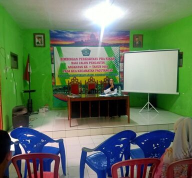 Binwin￼, Modal Keluarga Sakinah Mawadah Warahmah di KUA Paguyangan