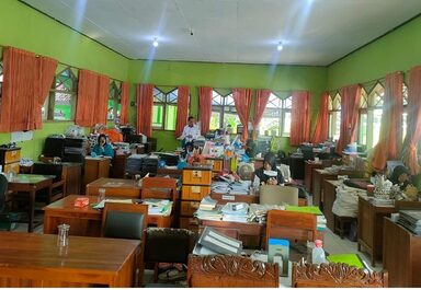 Pasca-cuti Lebaran MTs N 1 Banjarnegara Terapkan WFH