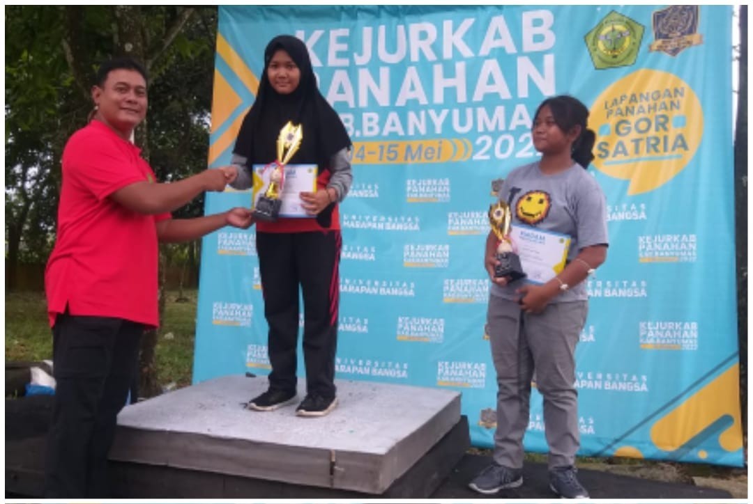 Atlit MIN 1 Banyumas Raih Juara 1 Dan 2 Kejurkab Panahan