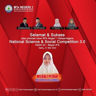 Kerendahan Hati Devi Syifana Ayu Fadhilla, Harumkan MTs Negeri 1 Banjarnegara