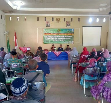 54 Jemaah Calon Haji Brebes Selatan Ikut Bimbingan Manasik Haji