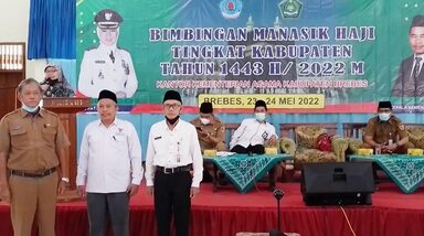 Pemda Brebes Siap Berikan Pelayanan Terbaik Bagi Jemaah Calon Haji 2022