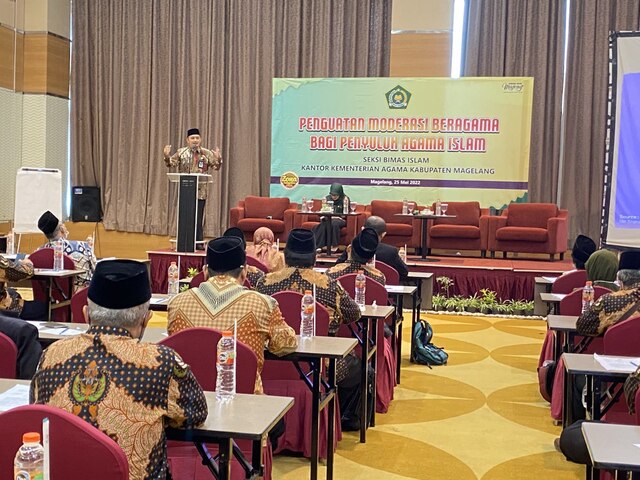 Kabag TU, Wahid Arbani Ajak Penyuluh Agama Islam Kabupaten Magelang Fokus 7 Prioritas Kementerian Agama