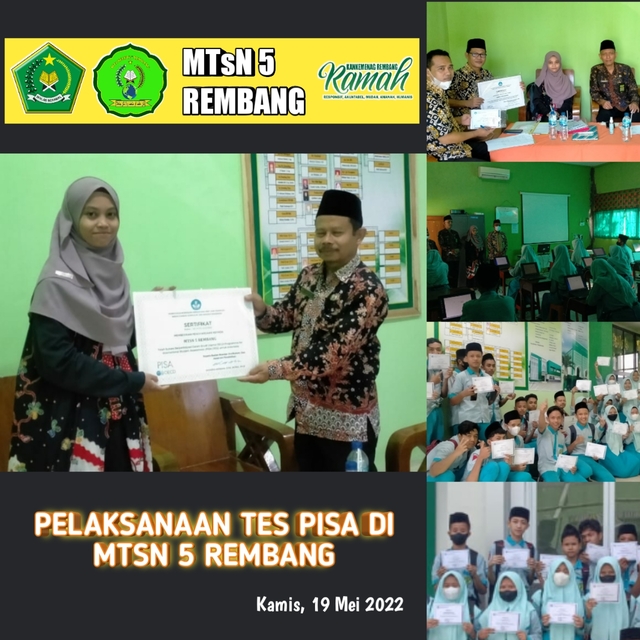 42 Siswa MTsN 5 Rembang Ikuti Program PISA