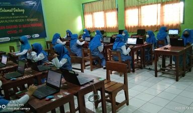 Simulasi KSNK 2022 di MAN 1 Rembang Berjalan Lancar