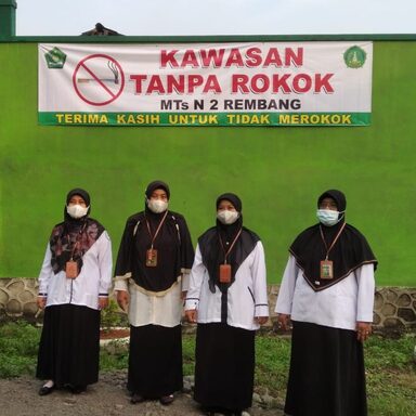 MTs Negeri 2 Rembang Ciptakan Kawasan Tanpa Rokok