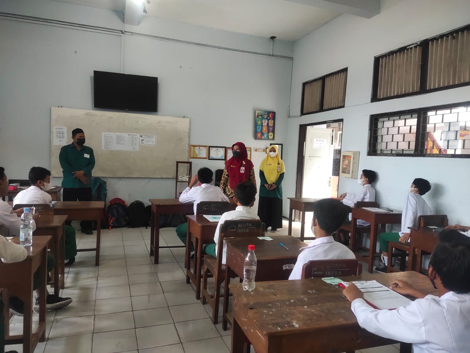 MIN 2 Sukoharjo Dikunjungi Pengawas Madrasah