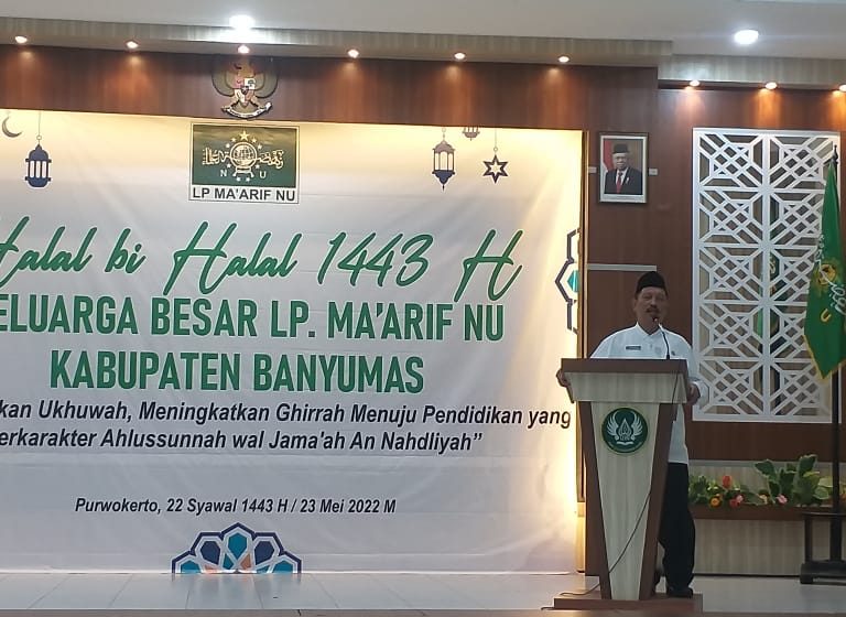 Pesan Halal Bi Halal 1443 Hijriyah LP Maarif NU Banyumas
