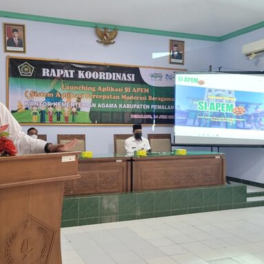 Si Apem diluncurkan, Sarana Percepatan Moderasi Beragama