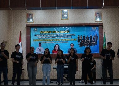 Lepas Tim VG Pesparawi Banyumas , Kejar Tiket Juara Di Tingkat Nasional