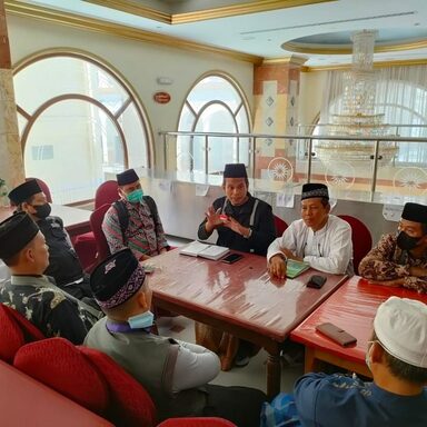 Petugas Kloter 09 SOC Sosialisasikan Keberangkatan Menuju Mekkah