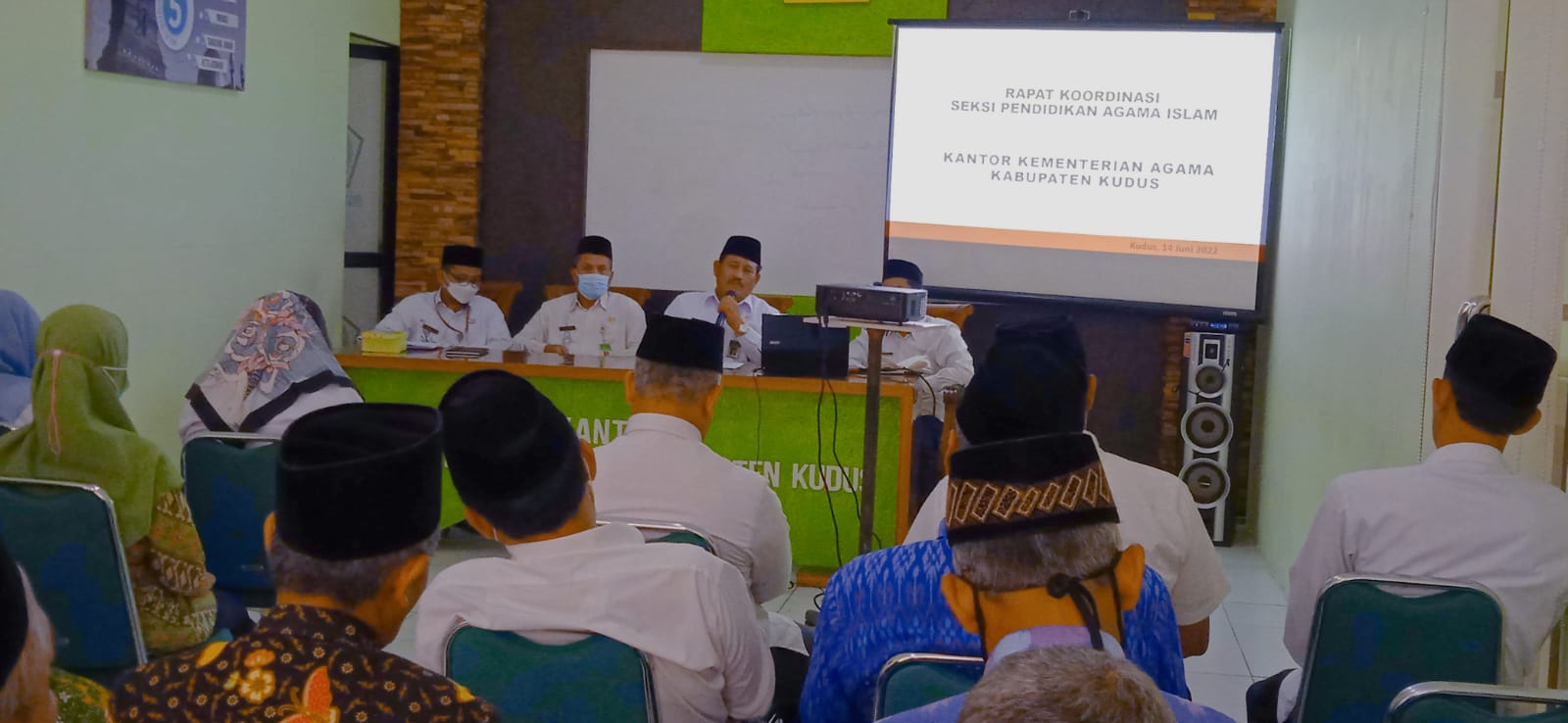 Rakor PAI, Kakankemenag Harapkan PAI Beri Kontribusi Tanamkan nilai-nilai￼ Moderasi Beragama￼