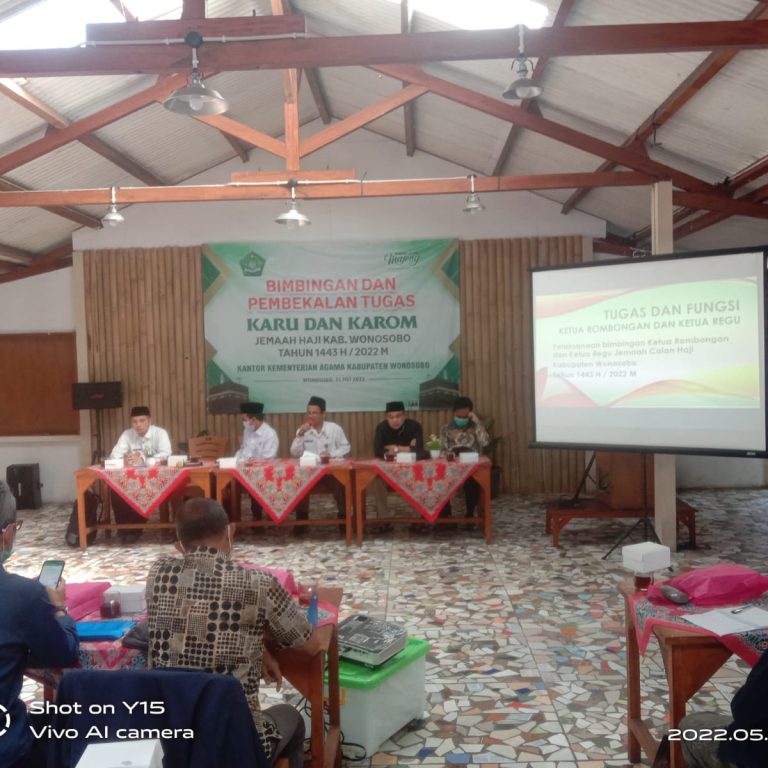 Pembekalan Karu dan Karom Jamaah Calon Haji Wonosobo