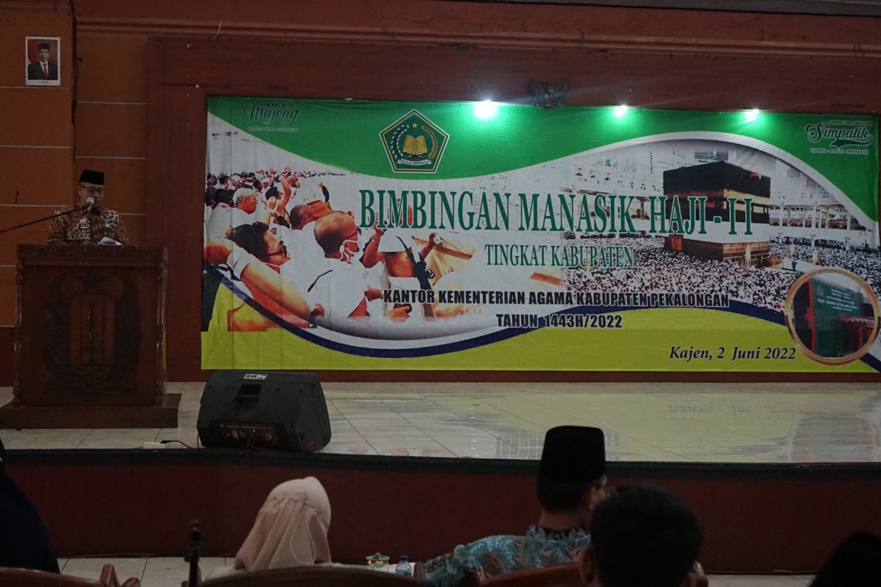 Manasik Haji Tahun 1443 H / 2022 M Tingkat Kab. Pekalongan