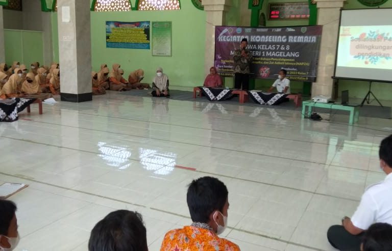 MTSN 1 Magelang Selenggarakan Upaya Preventif Bahaya Penggunaan NAPZA