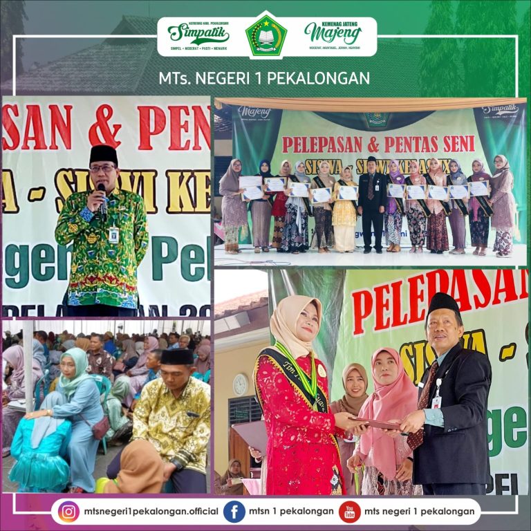 Pelepasan Dan Wisuda Kelas IX Tahun Pelajaran 2021/2022 MTs. N 1 Pekalongan