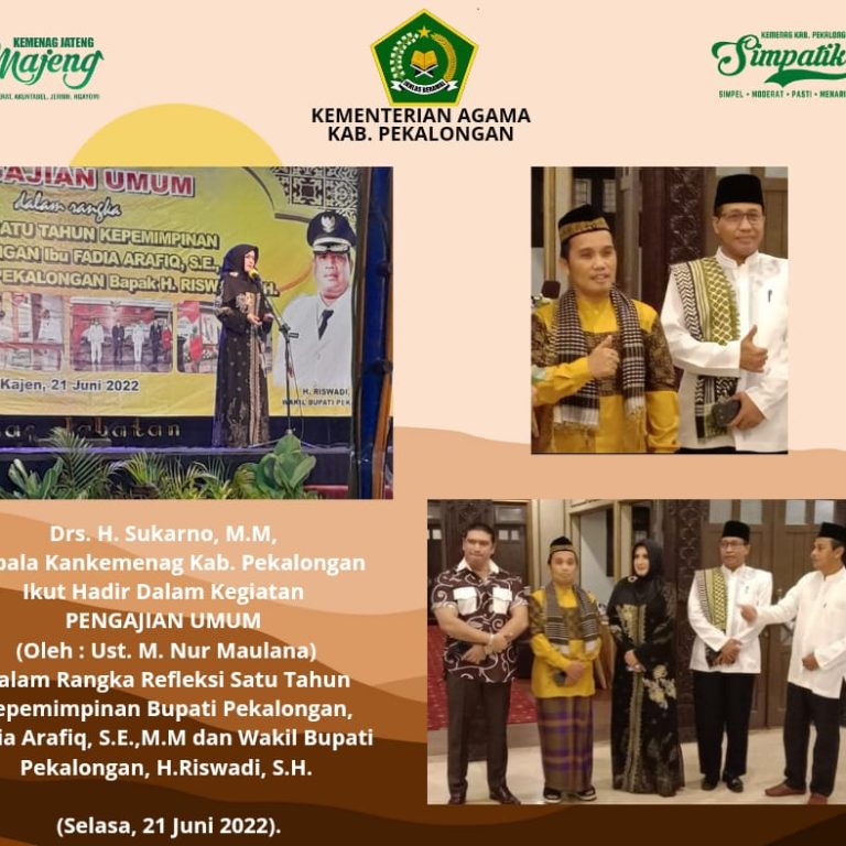 Satu Tahun Kepemimpinan Bupati Fadia Arafiq