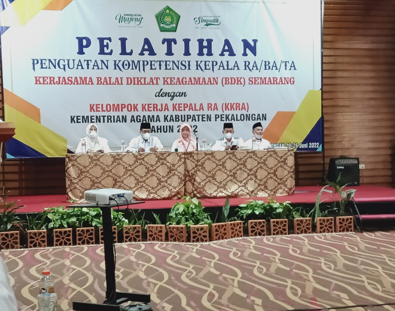 Latsama RA se-Kabupaten Pekalongan, Kepala RA Gandeng BDK Semarang.