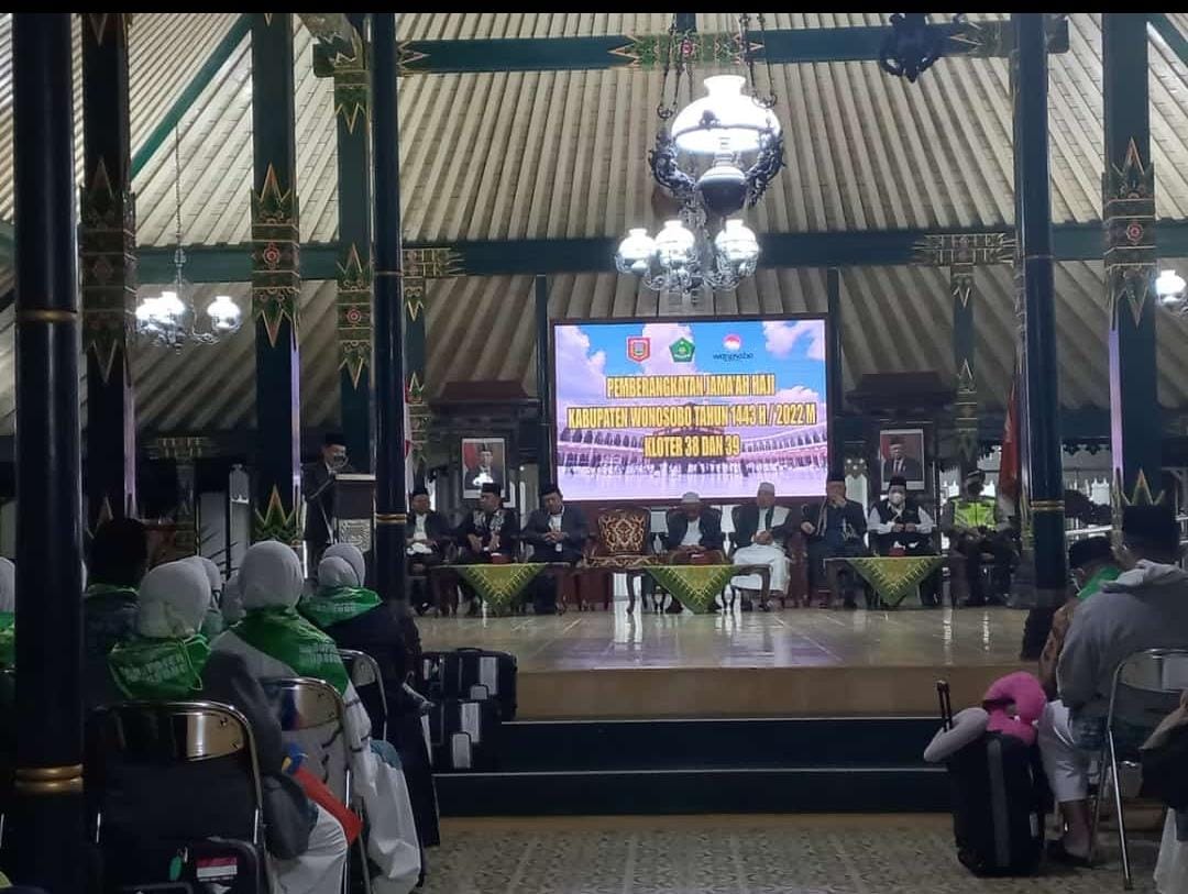 Kloter 38, Jemaah Haji Asal Kabupaten Wonosobo Diberangkatkan Dini Hari Menuju AHD
