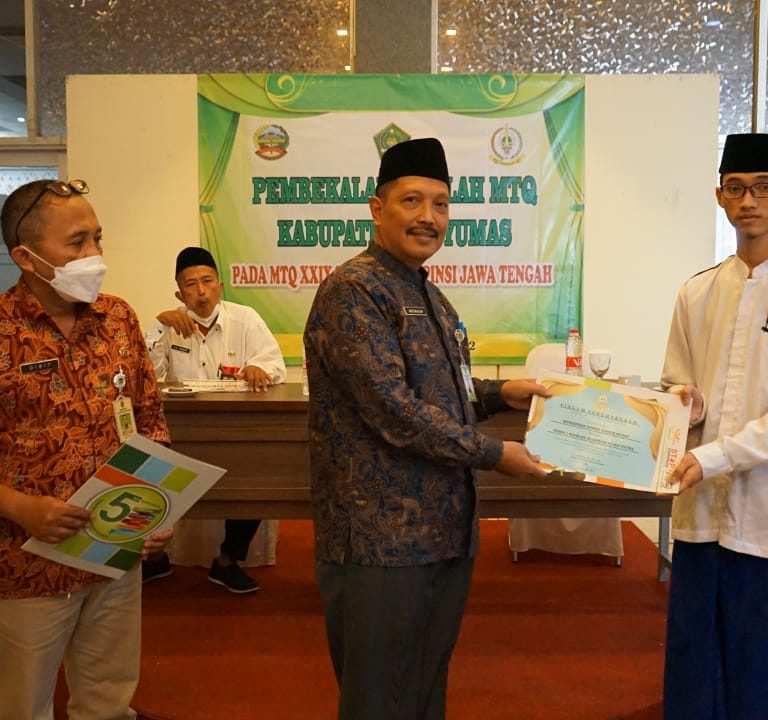 Pembekalan Bagi 14 Kafilah MTQ Kabupaten Banyumas, Tumbuhkan Mental Juara
