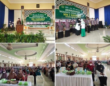 Akhirussanah Peserta Didik Kelas VI Min 2 Sukoharjo