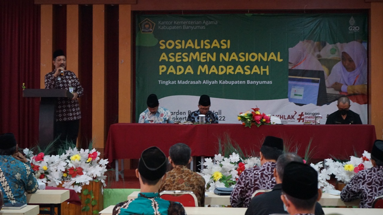 Sosialisasi Asesmen Nasional , Madrasah Harus Memiliki Obsesi Menjadi Madrasah Terbaik