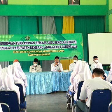40 Peseta Didik MAN 1 Rembang Ikuti Bimwin Usia Sekolah