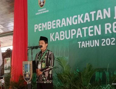 Sukses Gelar Pelepasan Jemaah Haji, Kakankemenag Rembang Sampaikan Terima kasih kepada Pemkab