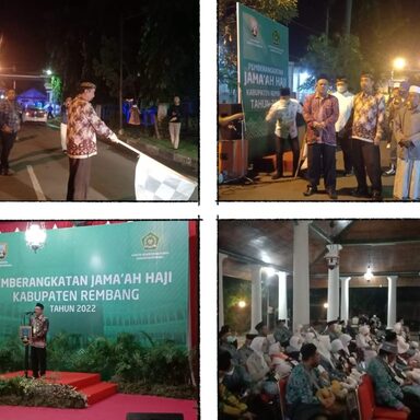 48 Calhaj Kloter 10 Asal Rembang Bertolak Ke Donohudan