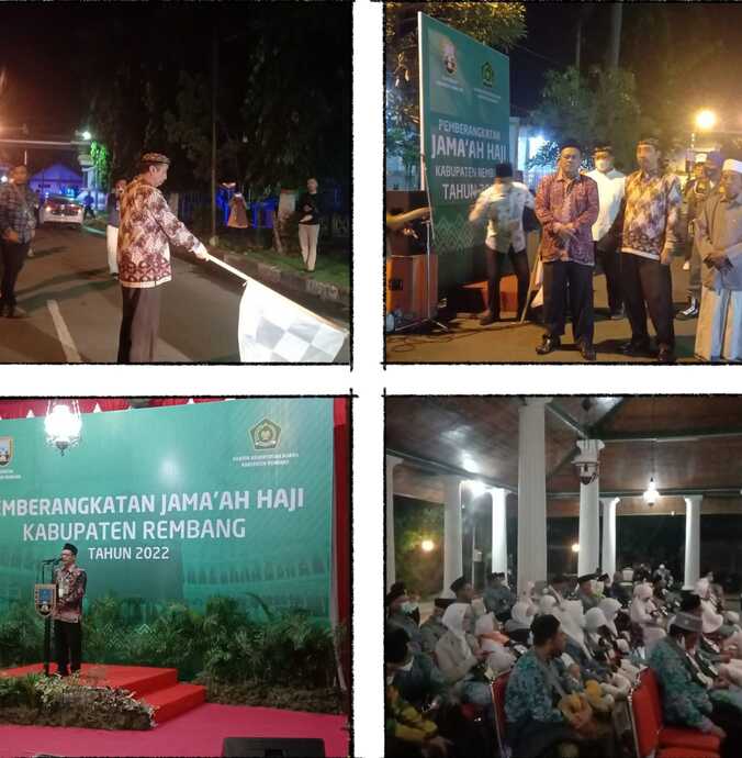 48 Calhaj Kloter 10 Asal Rembang Bertolak Ke Donohudan