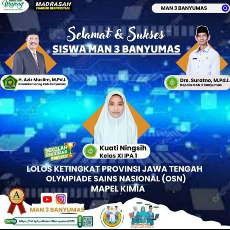 Lolos OSN Tahun 2022, Kejar Tiket Ke Tingkat Nasional