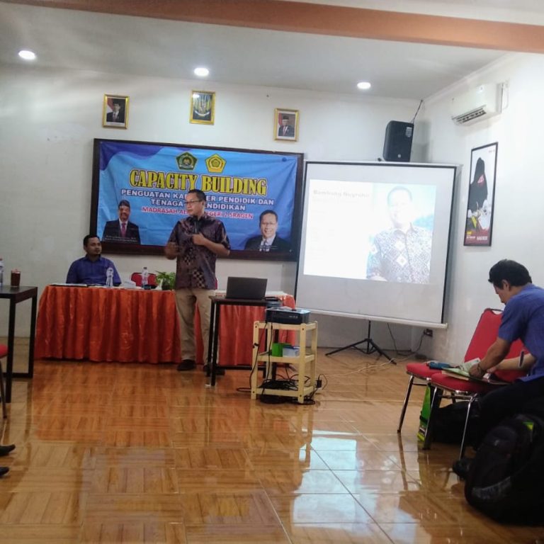 Optimalisasi Penguatan Karakter, MAN 2 Sragen Selenggarakan Capacity Building
