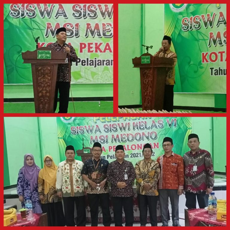 Kakankemenag Hadiri Pelepasan Siswa MSI Medono
