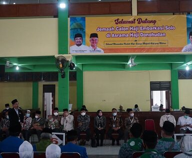 JCH Kloter 30 Diserahterimakan kepada PPIH Embarkasi Solo