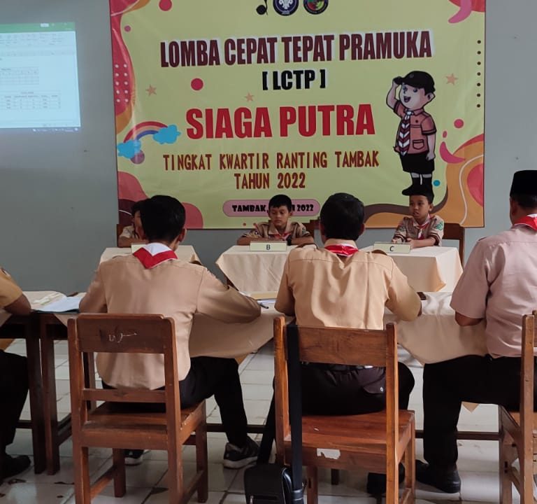 LCTP Siaga Kwartir Ranting Tambak, Tanamkan Andik Untuk Berkreasi