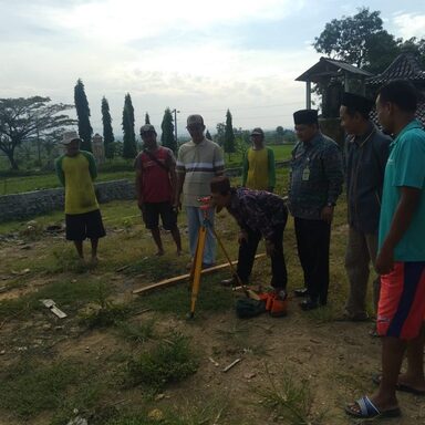 Penyuluh Kawal Pengukuran Arah Kiblat Masjid Al-Hidayah
