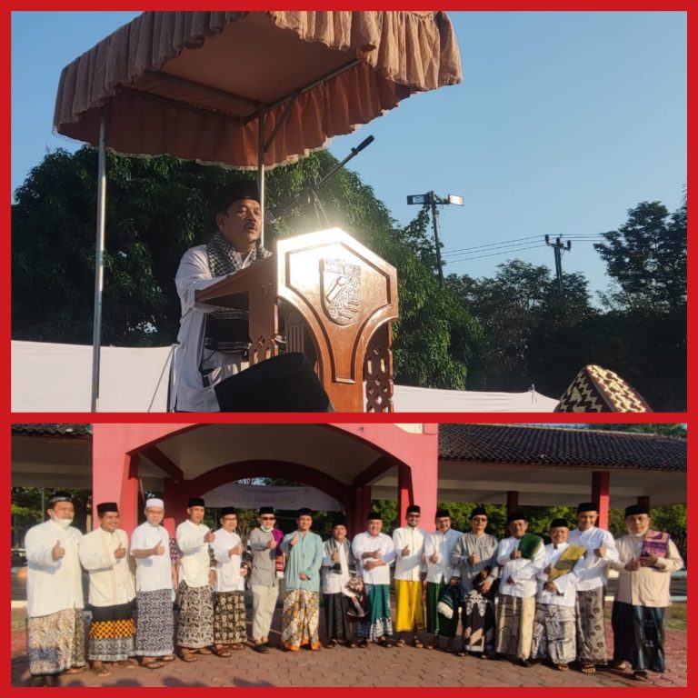 Kakankemenag Kota Pekalongan Bertindak Selaku Khotib Sholat Idul Adha 1443 H
