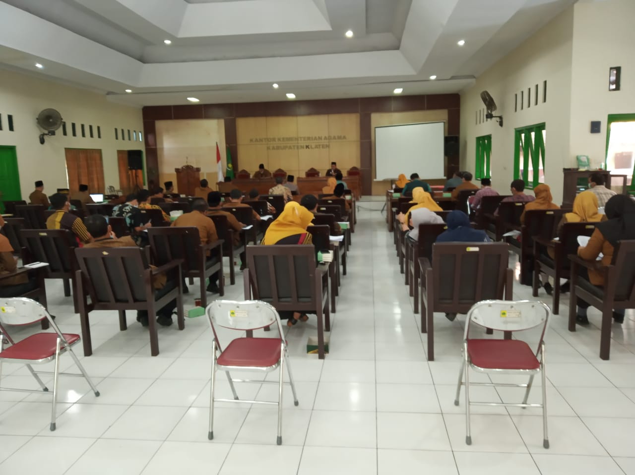 Kemenag Klaten Gelar Evaluasi Percepatan Pelaksanaan Penyerapan 75% Anggaran