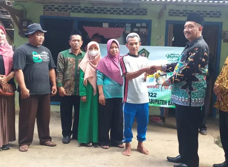 Kemenag Banyumas Salurkan Bantuan UPZ Di 9 Tempat