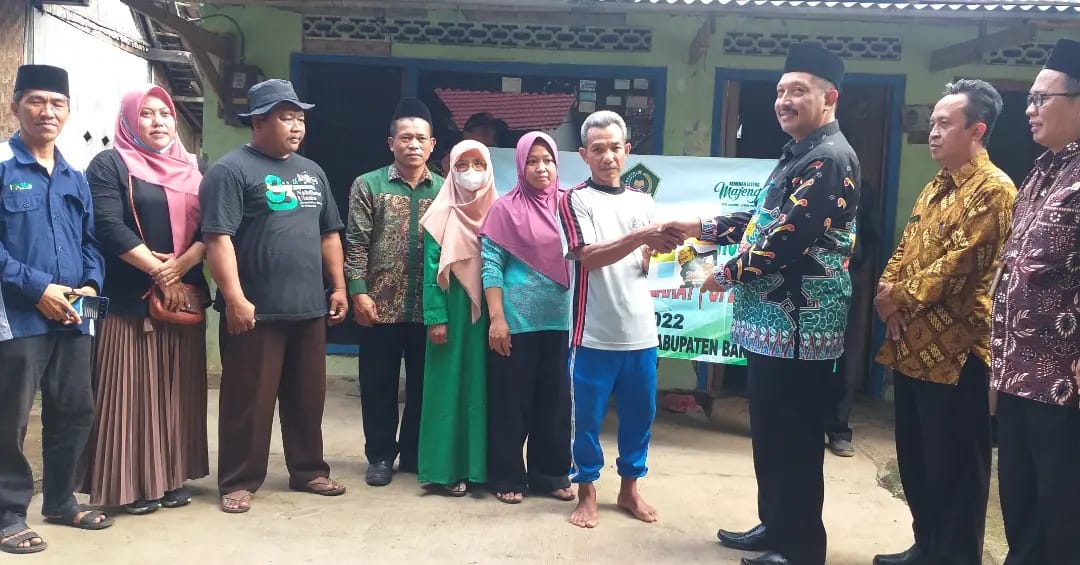 Kemenag Banyumas Salurkan Bantuan UPZ Di 9 Tempat