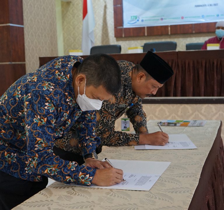 Kemenag Teken MOU Dengan BPJS Dan RS Siaga Medika